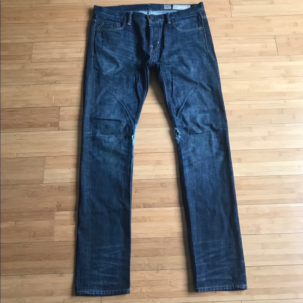 AllSaints Wam Wam Cigarette Selvedge denim Jeans